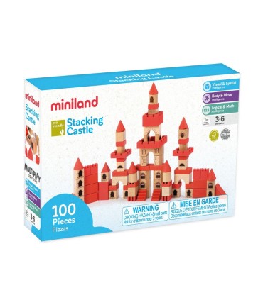 CASTILLO STACKING CASTLE 100 PIEZAS
