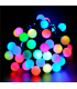 GUIRNALDA LED MINI BOLITAS GSC MULTICOLOR 8 FUNCIONES RGB - 4 METROS - FUNCIONA A LUZ