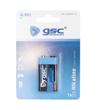 PILA GSC EVOLUTION ALKALINA 6LR061 9V