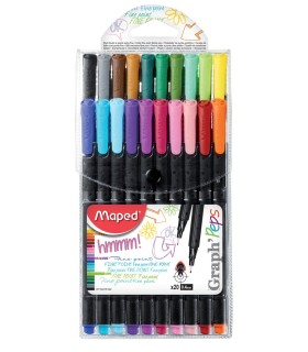 ROTULADOR MAPED GRAPH PEPS 20 UNIDADES