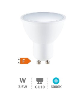 BOMBILLA LED GSC GU10 3 5W LUZ BLANCA 6000K 300 LUMENES