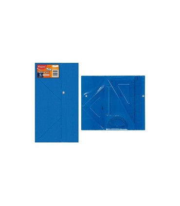 JUEGO REGLAS MAPED TECHNIC CON CIERRE