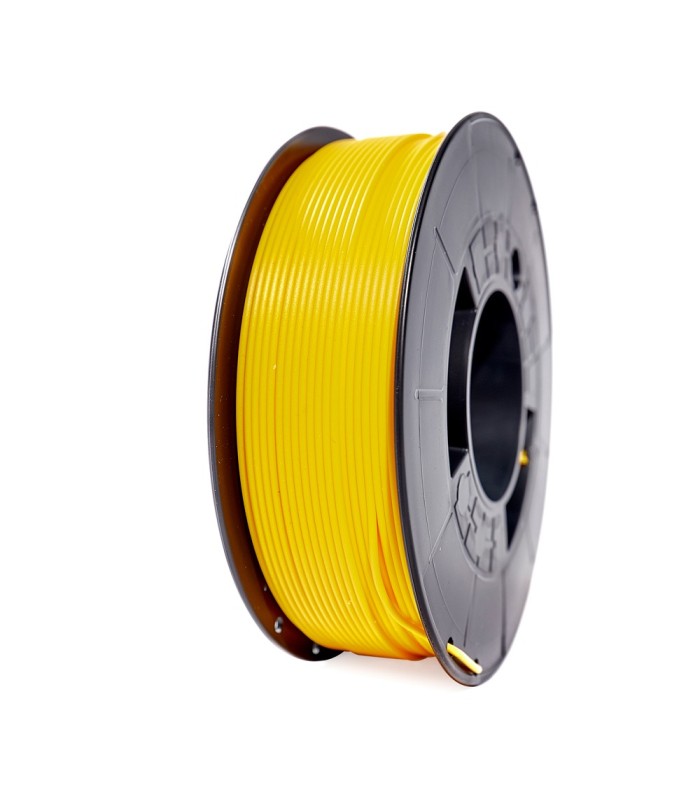 FILAMENTO 3D PLA AMARILLO - DIAMETRO 1,75mm - BOBINA 1kg