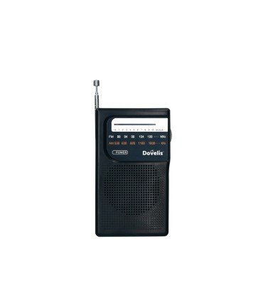RADIO PORTATIL ANALOGICA DOVELIS - AM-FM - ALTAVOZ FRONTAL - ANTENA TELESCOPICA