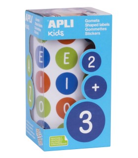 GOMETS VOCALES MULTICOLOR APLI