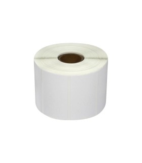 ROLLO ETIQUETAS PERFORADAS COMPATIBLES ZEBRA 57mm X 32mm - 1 000 UNIDADES
