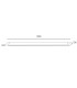 REGLETA BM LED SLIMLINE MOMENTS 90W 1200mm LUZ BLANCA 6000K-6500K 7600 LUMENES