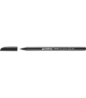 ROTULADOR EDDING 1200 NEGRO Nº1