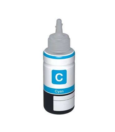 BOTELLA DE TINTA COMPATIBLE EPSON 102-103-104-105-107-T6641 CYAN C13T00P240 70ml 