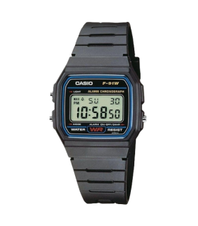 RELOJ CASIO F-91W -1CR EN CAJA
