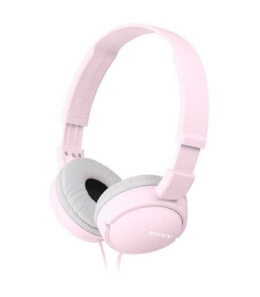 AURICULARES SONY CON CABLE MDR-ZX110P ROSAS - JACK 3 5mm