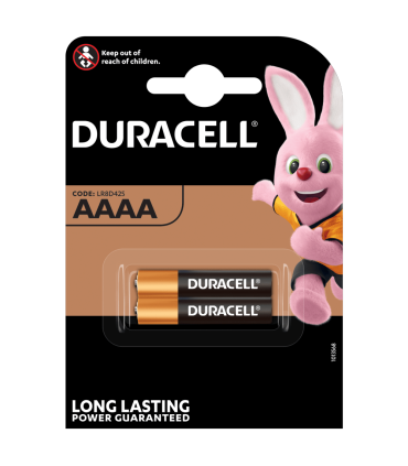 PILAS DURACELL ALCALINA AAAA 1 5V - PACK 2 UNIDADES