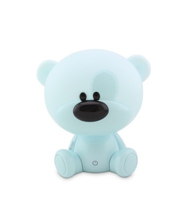 LAMPARA LUZ NOCTURNA - LUZ DE NOCHE LED HOMEPLUSS OSITO AZUL 3W - 225x235mm