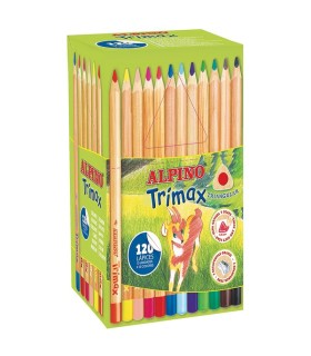 CLASSBOX 120 LAPICES TRIMAX 12 COLORES X10 UND