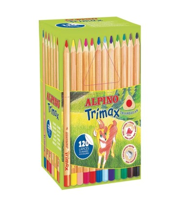 CLASSBOX 120 LAPICES TRIMAX 12 COLORES X10 UND