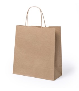 BOLSA PAPEL KRAFT 22x23x9 cm 