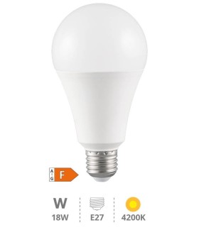 BOMBILLA BM LED E27 A65 18W LUZ NEUTRA 4200K 1800 LUMENES