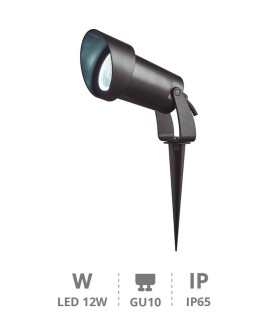 ESTACA JARDIN GSC - 1 X GU10 - IP65 - MAX  12W (LED)