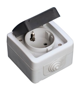 BASE SIMPLE ESTANCA GSC 16A IP44