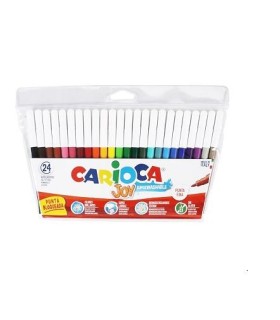 ROTULADOR CARIOCA BOLSA 24 UNIDADES
