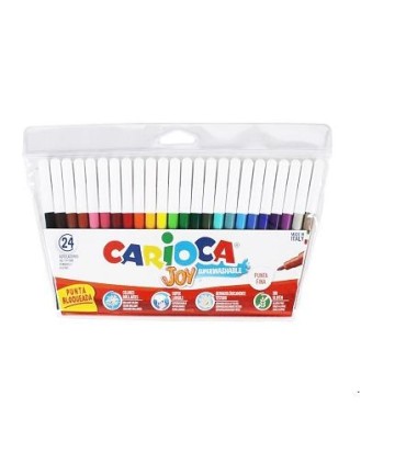 ROTULADOR CARIOCA BOLSA 24 UNIDADES