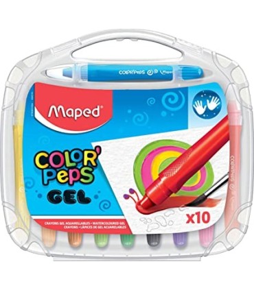 CERAS MAPED COLOR PEPS 10 COLORES