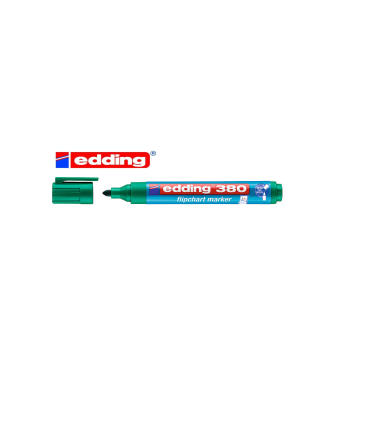 ROTULADOR EDDING 380 FLIPCHARTS VERDE