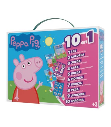 MALETIN 10 EN 1 PEPPA PIG