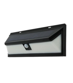 APLIQUE BM LED SOLAR NATUR 12W LUZ NEUTRA 4500K 500 LUMENES - SENSOR DE MOVIMIENTO - IP44