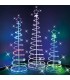 ARBOL LED INTELIGENTE HODE GSC 1 5 METROS CON MANDO Y BLUETOOTH - RGB - CONEXION USB