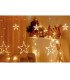 CORTINA LED ESTRELLAS GSC CON MANDO - LUZ CALIDA - 3 5 METROS - CONEXION USB