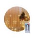 CORTINA LED ESTRELLAS GSC CON MANDO - LUZ CALIDA - 3 5 METROS - CONEXION USB