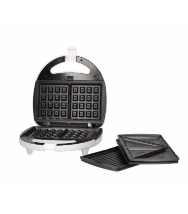 SANDWICHERA DOBLE GSC PIPU 750W - 3 PLACAS (CLASICA, GRILL Y GOFRE)