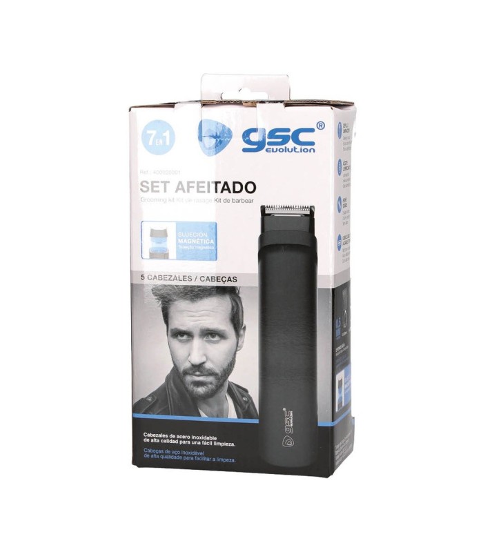 SET DE AFEITADO GSC 7 EN 1 - SUJECION MAGNETICA