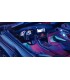 KIT 4 TIRAS LED GSC USB 230mm INTELIGENTE PARA COCHE RGB CON MANDO A DISTANCIA