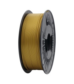 FILAMENTO 3D PLA ORO - DIAMETRO 1,75mm - BOBINA 1kg