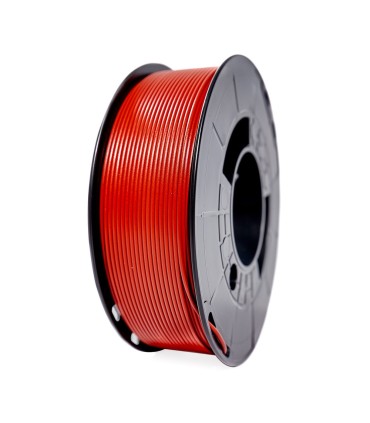 FILAMENTO 3D PLA ROJO OSCURO - DIAMETRO 1,75mm - BOBINA 1kg