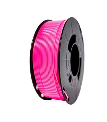 FILAMENTO 3D PLA ROSA FLUORESCENTE - DIAMETRO 1,75mm - BOBINA 1kg