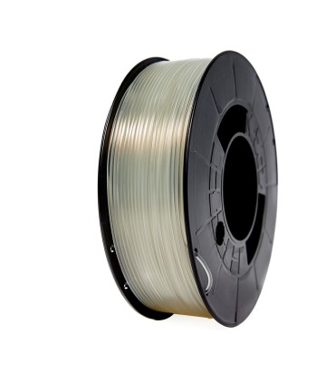 FILAMENTO 3D PLA TRANSPARENTE - DIAMETRO 1,75mm - BOBINA 1kg