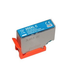 CARTUCHO BM EPSON COMPATIBLE 202XL CYAN C13T02H24010-C13T02F24010 650 COPIAS