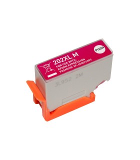 CARTUCHO BM EPSON COMPATIBLE 202XL MAGENTA C13T02H34010-C13T02F34010 650 COPIAS