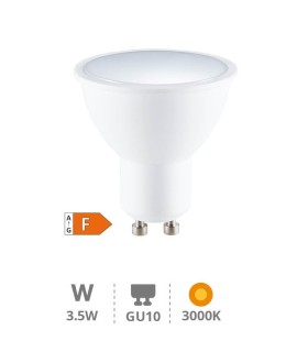 BOMBILLA LED GSC GU10 3 5W LUZ CALIDA 3000K 300 LUMENES
