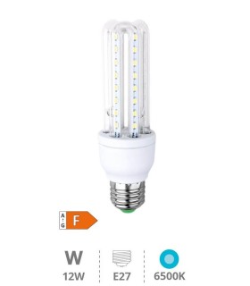 BOMBILLA BM LED 3U E27 12W LUZ BLANCA 6000K 1 200 LUMENES