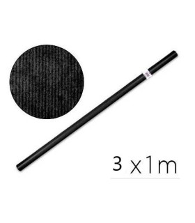 ROLLO KRAFT 1 METRO ANCHO X 3 METROS LARGO NEGRO