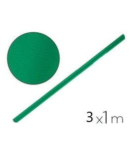ROLLO KRAFT 1 METRO ANCHO X 3 METROS LARGO VERDE OSCURO