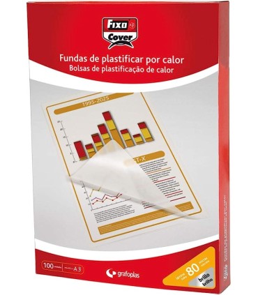 LAMINA PLASTIFICAR A-3 80 MICRAS FIXO