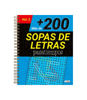 +200 SOPAS DE LETRAS PASATIEMPOS VOL 2