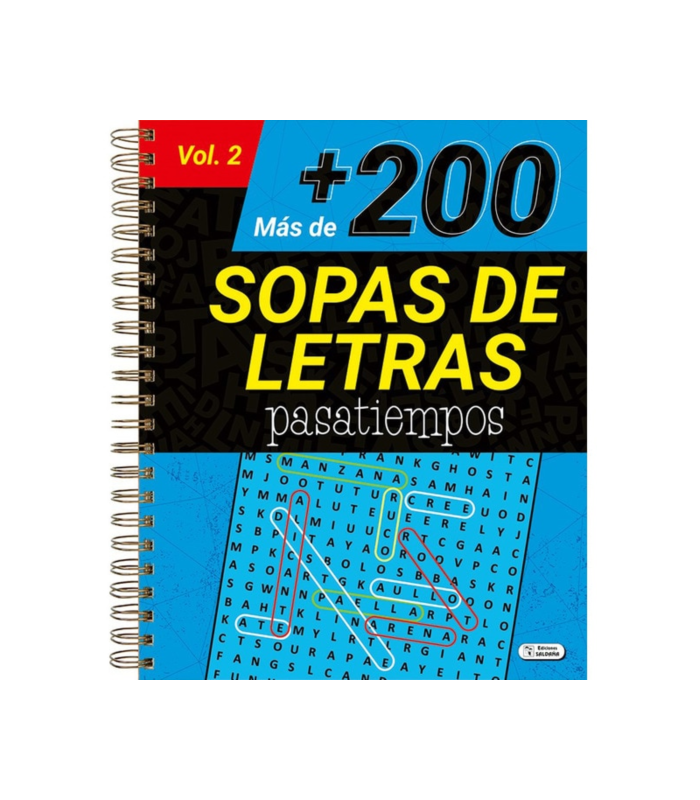 +200 SOPAS DE LETRAS PASATIEMPOS VOL 2