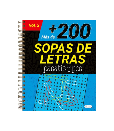+200 SOPAS DE LETRAS PASATIEMPOS VOL 2