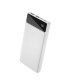 POWERBANK XO PR132 10 000mAh BLANCA - 2xUSB-A,1xUSB-C - CARGA RAPIDA - PANTALLA LCD